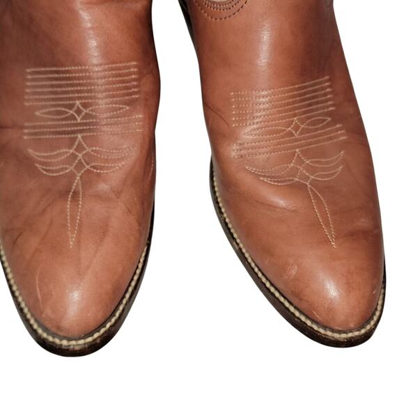 Vintage Abilene Western/Cowboy Boots, Made in USA, M8/W9.5 - Picture 6 of 11